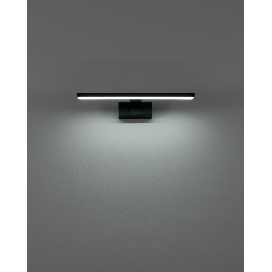 Eglo - Iluminación LED para espejo de baño LED/7W/230V 3000/4000/6500K 40 cm IP44 negro