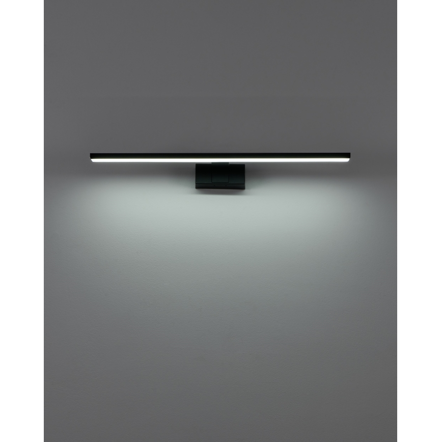 Eglo - Iluminación LED para espejo de baño LED/10W/230V 3000/4000/6500K 60 cm IP44 negro