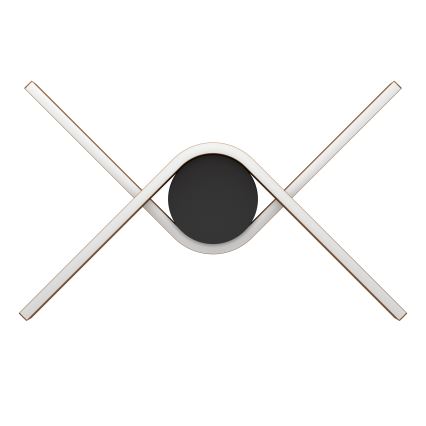 Eglo - Luminaria de techo regulable LED RGBW 2xLED/18W/230V cobre/negro