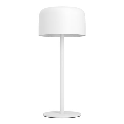 Eglo - Lámpara de mesa LED solar recargable táctil LED/2,8W/3,7V 1800 mAh IP44 blanca