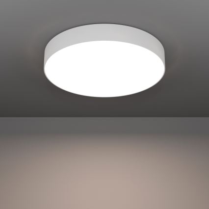 Eglo - Plafón LED RGBW regulable, 26 W, 230 V, 2700–6500 K, Ø 49 cm, blanco