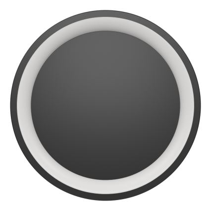 Eglo - Lámpara de techo LED RGBW regulable LED/19,6W/230V 2700-6500K Ø 35 cm negra