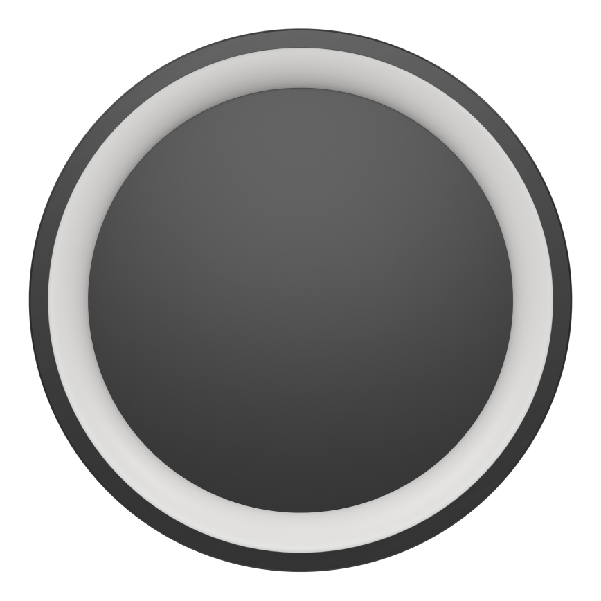 Eglo - Lámpara de techo LED RGBW regulable LED/19,6W/230V 2700-6500K Ø 35 cm negra