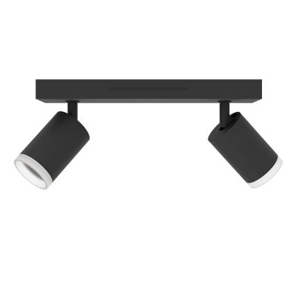 Eglo - Foco LED RGBW regulable 2xLED/3,7W/230V 2700-6500K negro