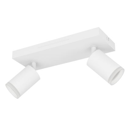 Eglo - Foco LED RGBW regulable 2xLED/3,7W/230V 2700-6500K blanco