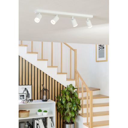 Eglo - Foco empotrable LED RGBW regulable 4xLED/3,7W/230V 2700-6500K blanco