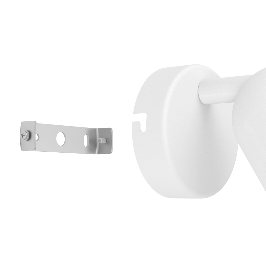 Eglo - Aplique de pared orientable 1xGU10/5W/230V blanco