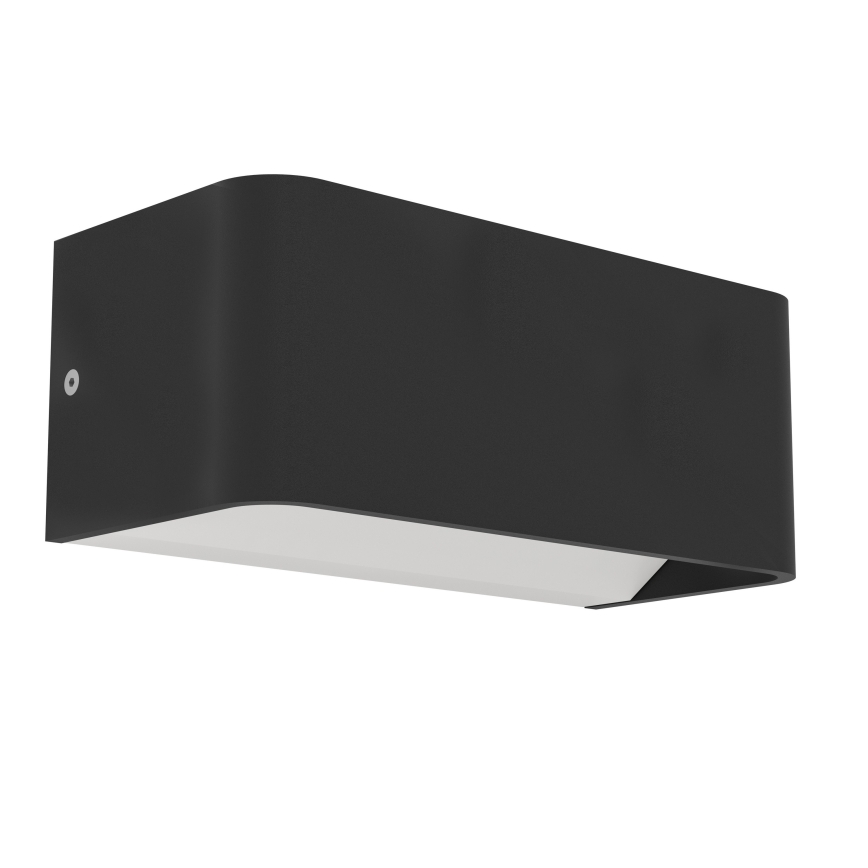Eglo - LED RGBW Aplique de pared exterior regulable LED/10W/230V 2700-6500K IP55 negro