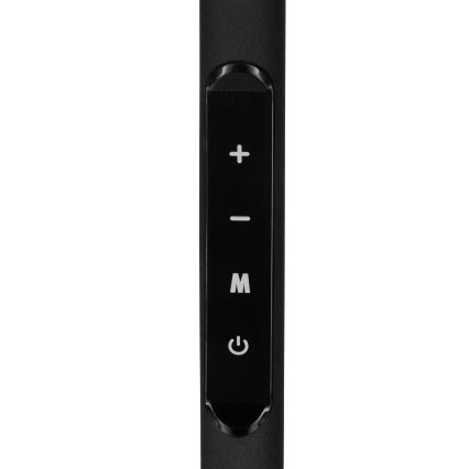 Eglo - Lámpara de pie LED regulable 2xLED/8,8W/230V negra