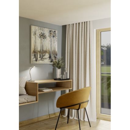 Eglo - Lámpara de sobremesa táctil LED regulable/5W/230V 2700/4000/6500K cromo mate