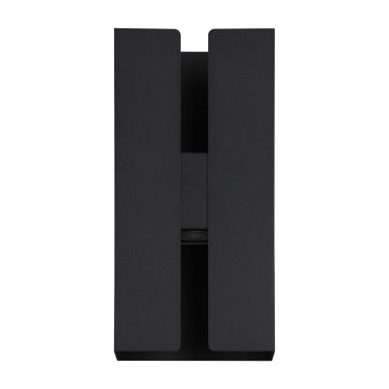 Eglo - Aplique de pared exterior LED 2xLED/4W/230V 2700/4000/6000K. IP44 negro
