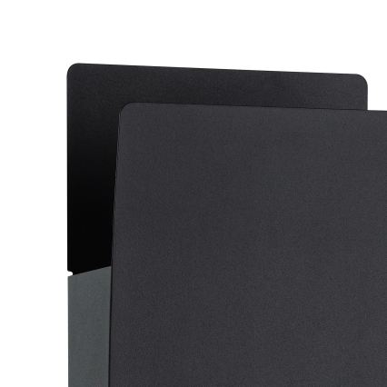 Eglo - Aplique de pared LED para exterior 2xLED/4W/230V 2700/4000/6500K IP44 negro