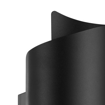 Eglo - Aplique de pared LED para exterior 2xLED/4W/230V 2700/4000/6000K IP44 negro