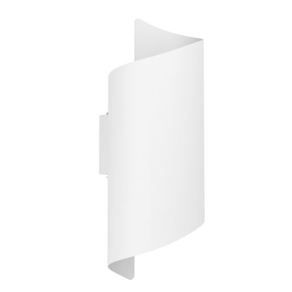 Eglo - Aplique de pared LED para exteriores 2xLED/4W/230V IP44, blanco