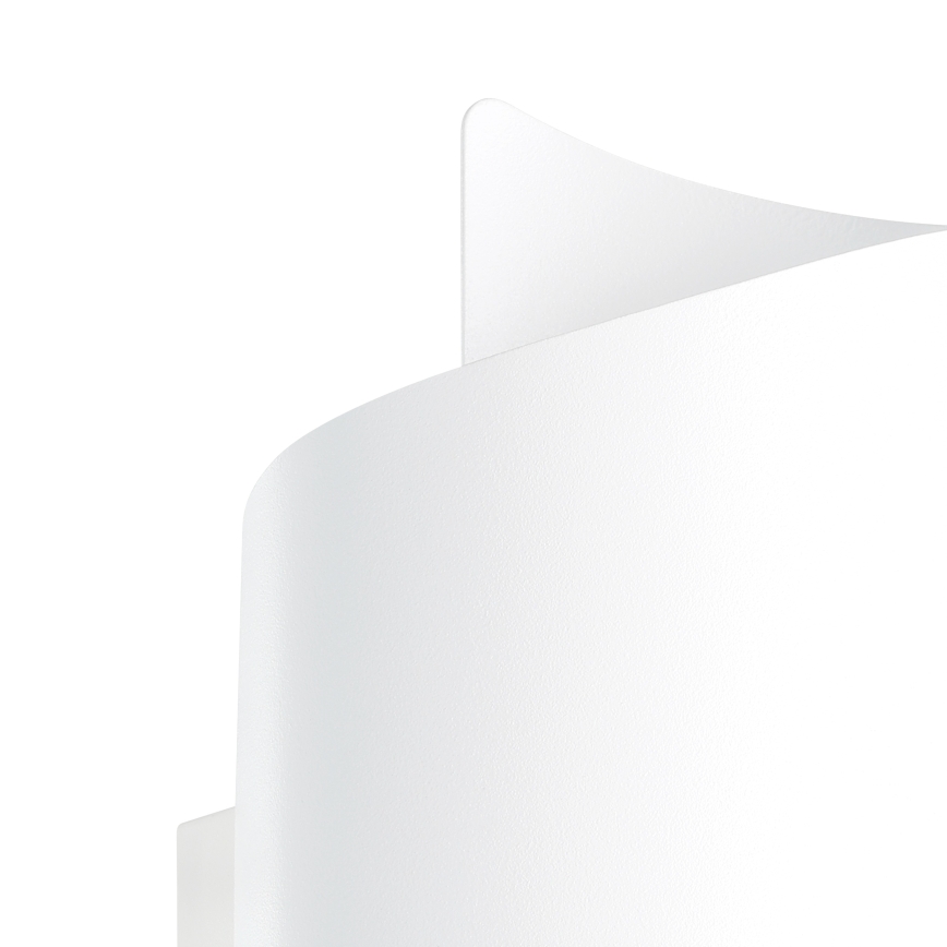 Eglo - Aplique de pared LED para exteriores 2xLED/4W/230V IP44, blanco