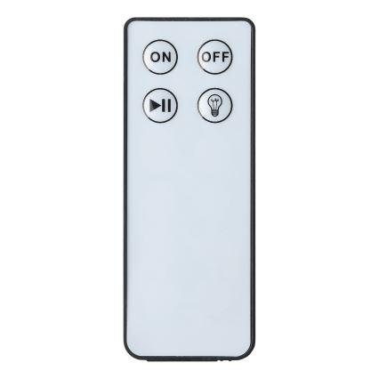 Eglo - Set de 3 lámparas LED RGB para exterior, LED/1W/230V IP44, negras + mando a distancia