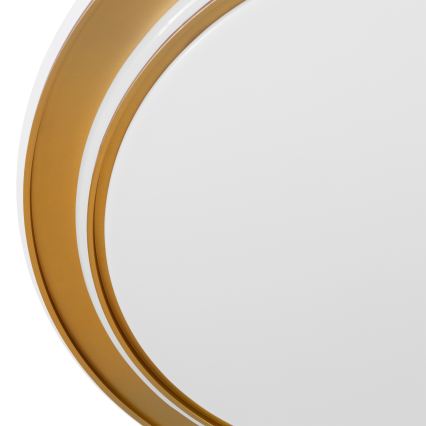 Eglo - Lámpara de techo LED 36 W/230 V, Ø 49 cm, dorada