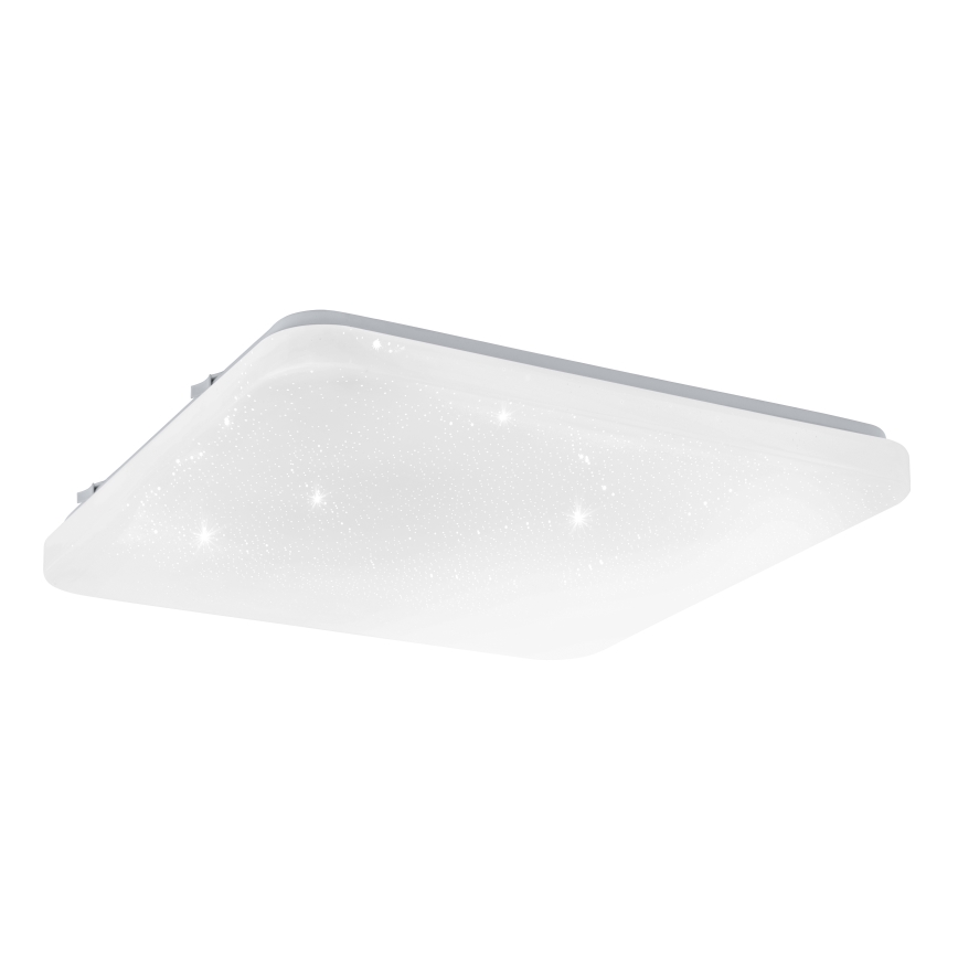 Eglo - Plafón LED para baño, 18W, 230V, 33x33 cm, IP44