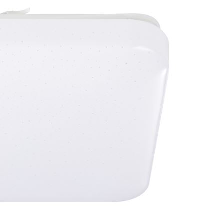 Eglo - Plafón LED para baño, 18W, 230V, 33x33 cm, IP44