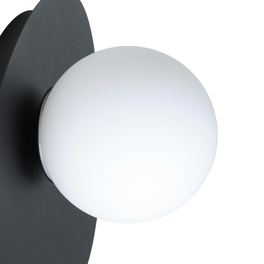 Eglo - Aplique LED de pared para baño 1xG9/4,2W/230V IP44 negro