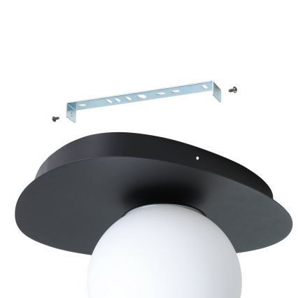 Eglo - Aplique LED de pared para baño 1xG9/4,2W/230V IP44 negro