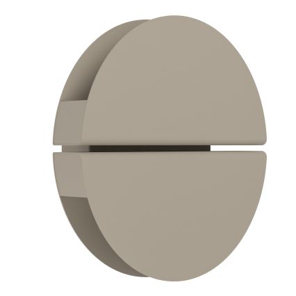 Eglo - Aplique LED de pared exterior LED/4,5W/230V 2700/4000/6500K IP44 beige