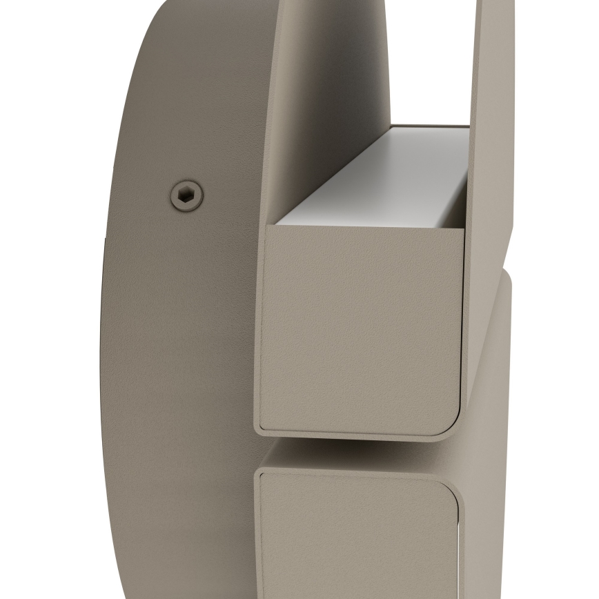 Eglo - Aplique LED de pared exterior LED/4,5W/230V 2700/4000/6500K IP44 beige