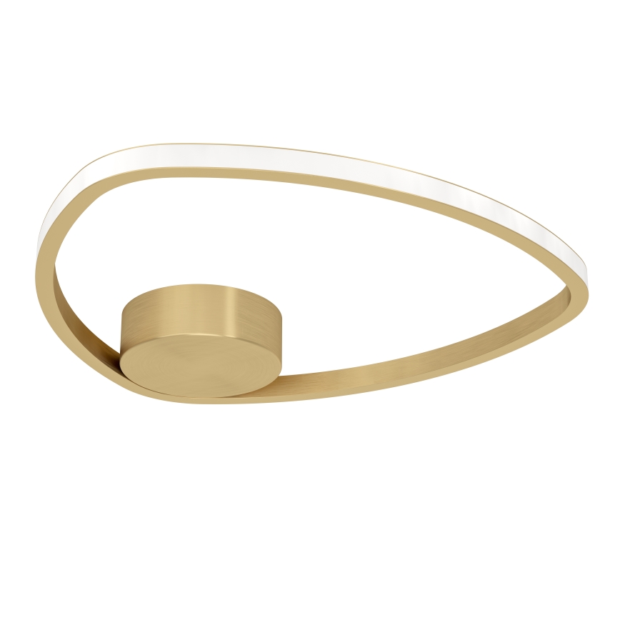 Eglo - Lámpara de techo LED/9,7W/230V Ø 37,5 cm dorada