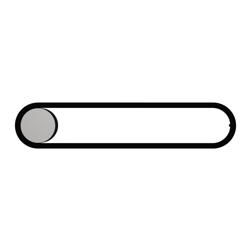 Eglo - LED Lámpara de techo LED/24W/230V 2700/4000/6500K negra