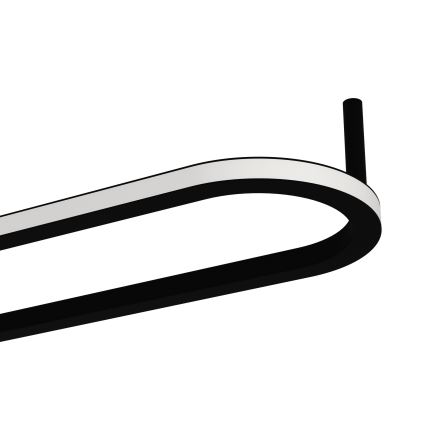 Eglo - LED Lámpara de techo LED/24W/230V 2700/4000/6500K negra