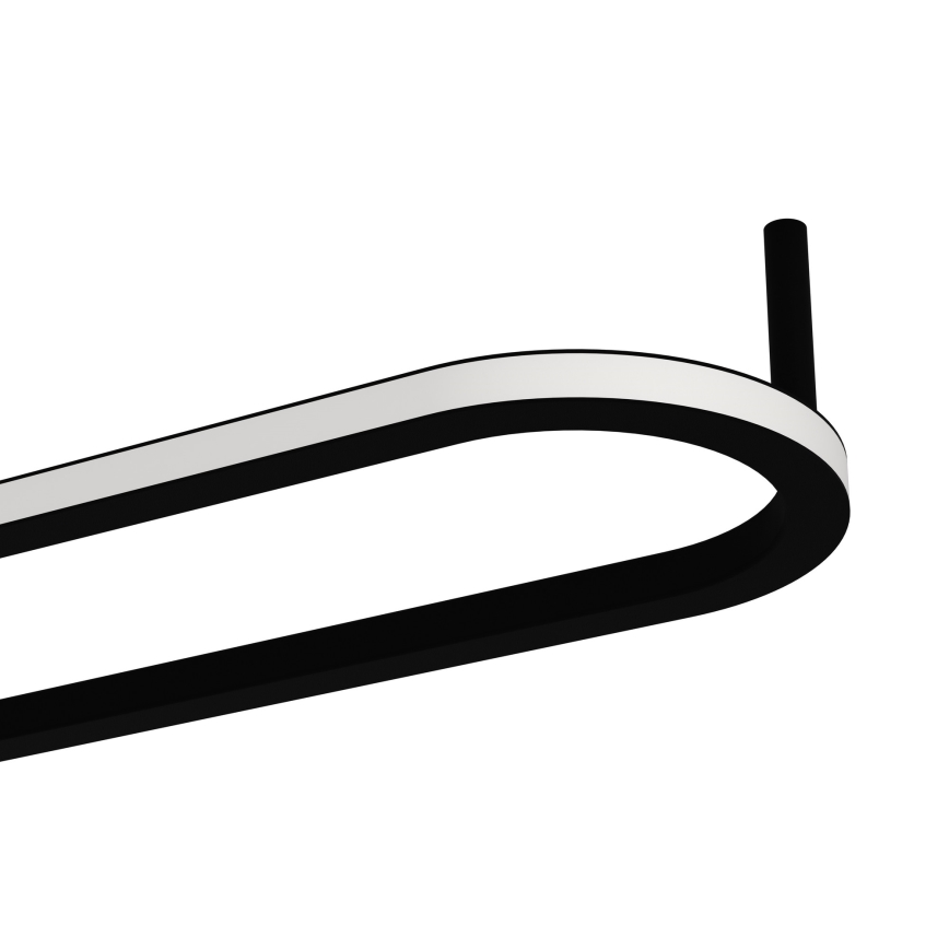 Eglo - LED Lámpara de techo LED/24W/230V 2700/4000/6500K negra