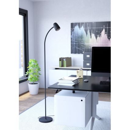 Eglo - Lámpara de pie 1xE14/18W/230V negra
