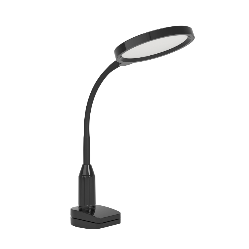 Eglo - Lámpara LED regulable y flexible con clip LED/5,5W/230V 2700/4000/6500K negra