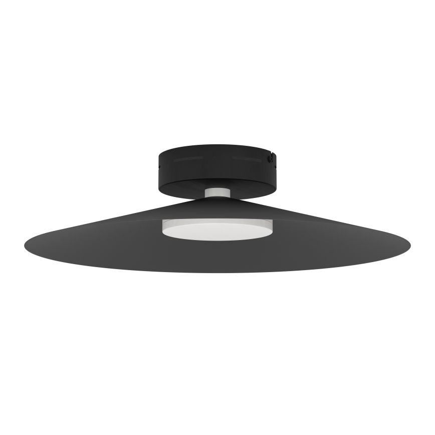 Eglo - Luminaria de techo LED RGBW regulable, 15,5W/230V, 2700-6500K, Ø 45 cm, negra
