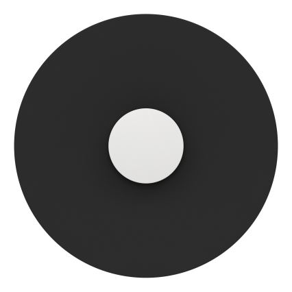 Eglo - Luminaria de techo LED RGBW regulable, 15,5W/230V, 2700-6500K, Ø 45 cm, negra