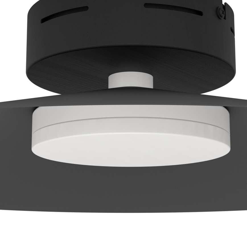 Eglo - Luminaria de techo LED RGBW regulable, 15,5W/230V, 2700-6500K, Ø 45 cm, negra