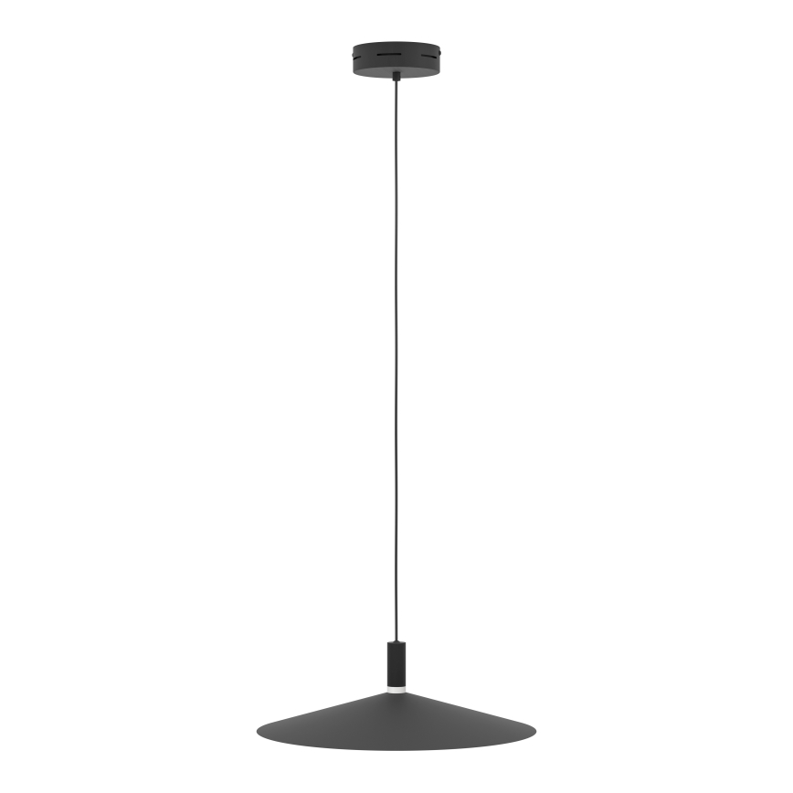 Eglo - Lámpara colgante LED RGBW regulable con cable LED/15,5W/230V 2700-6500K negra