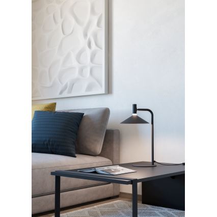 Eglo - Lámpara de mesa LED RGBW regulable LED/7,5W/230V 2700-6500K negra