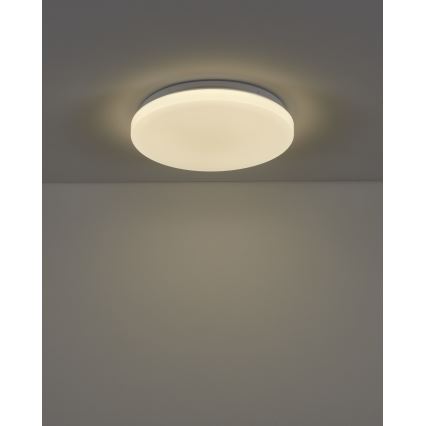 Eglo - Luminaria de techo LED RGBW regulable, 12 W, 230 V, Ø 31 cm