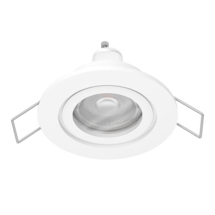 Eglo - Foco empotrable LED para baño 1xGU10/4,5W/230V IP44 blanco