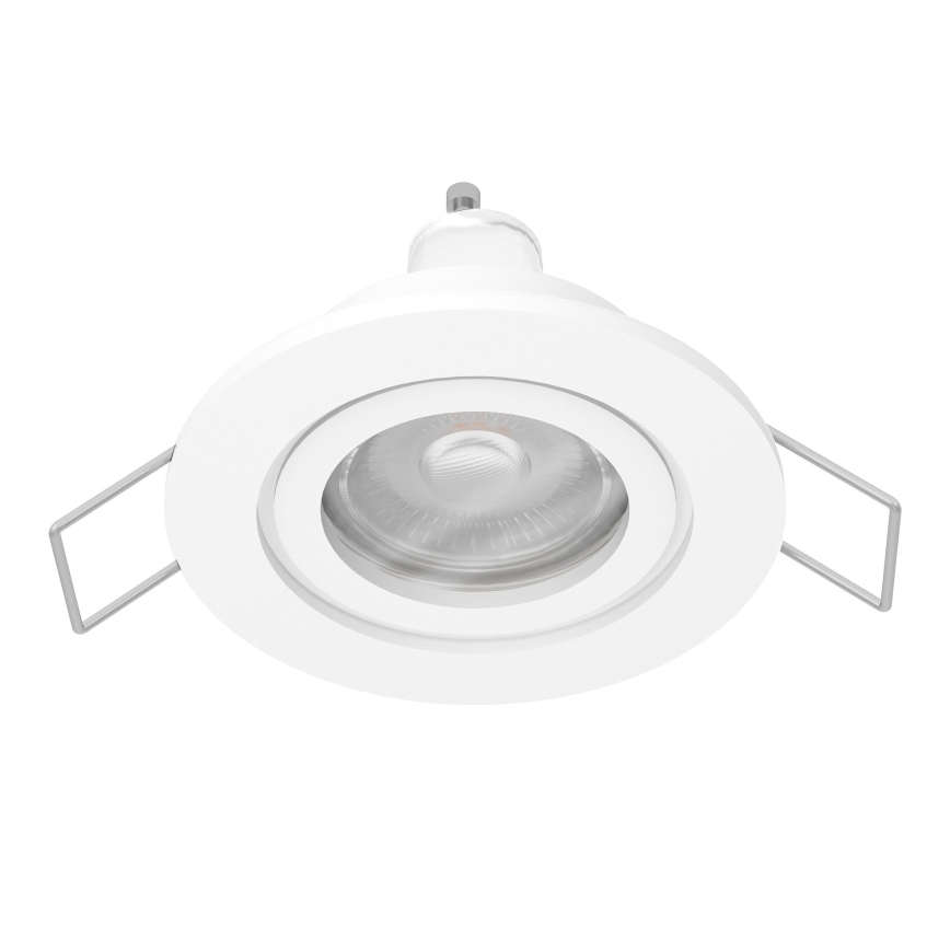 Eglo - Foco empotrable LED para baño 1xGU10/4,5W/230V IP44 blanco