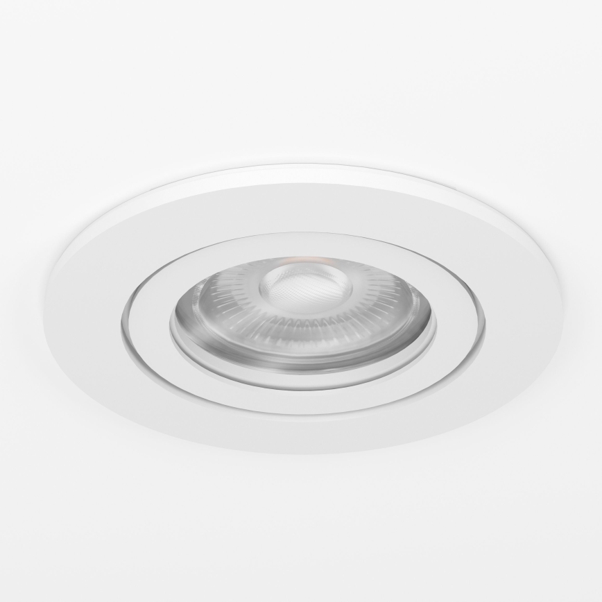 Eglo - Foco empotrable LED para baño 1xGU10/4,5W/230V IP44 blanco