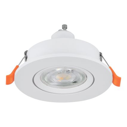 Eglo - Foco empotrable LED 1xGU10/4,5W/230V blanco