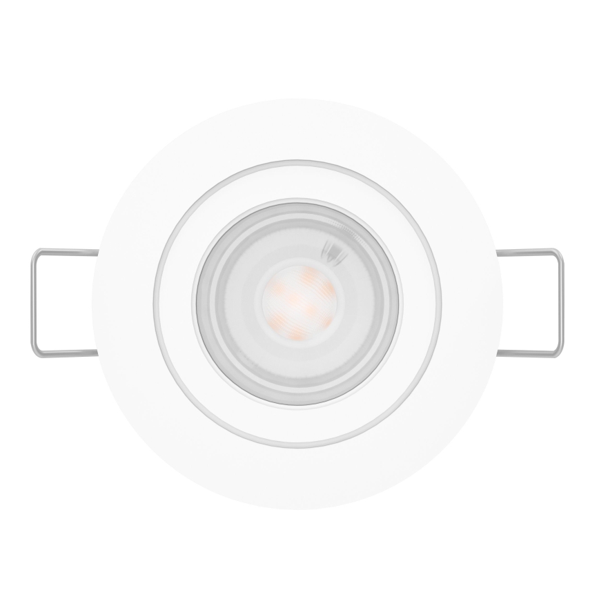 Eglo - Foco empotrable LED 1xGU10/4,5W/230V blanco