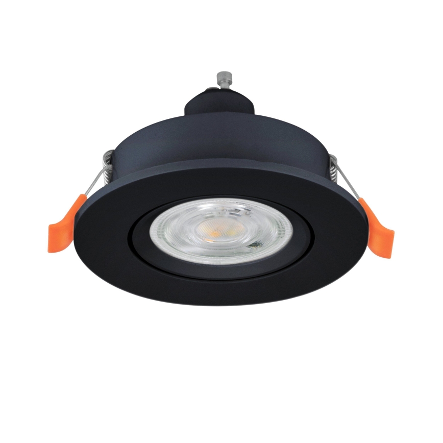Eglo - Foco empotrado LED/4,8W/230V 2700/4000/6500K negro