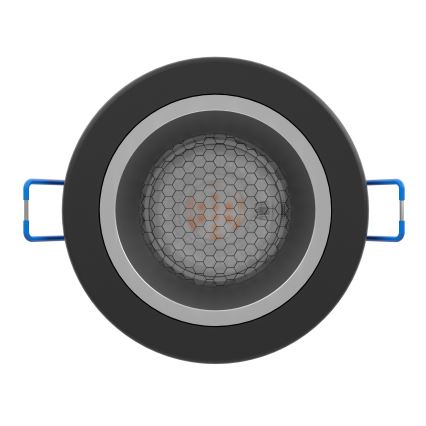 Eglo - LED RGBW regulable luminaria empotrada para baño LED/4,8W/230V 2700-6500K IP44 negro