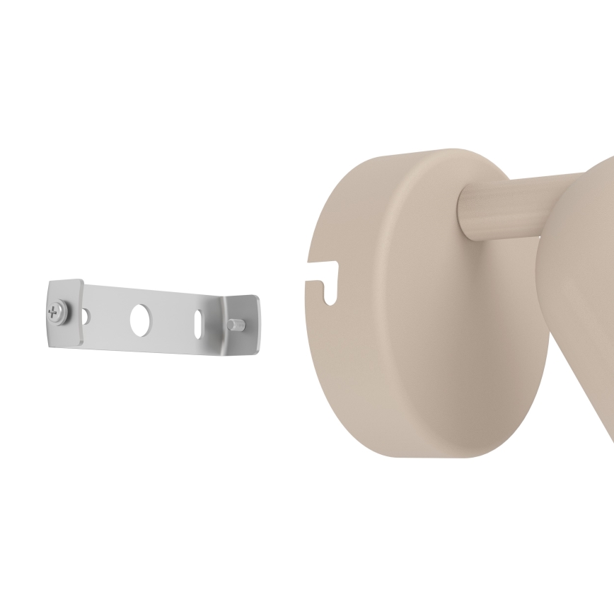 Eglo - Aplique de pared orientable 1x GU10/5W/230V beige