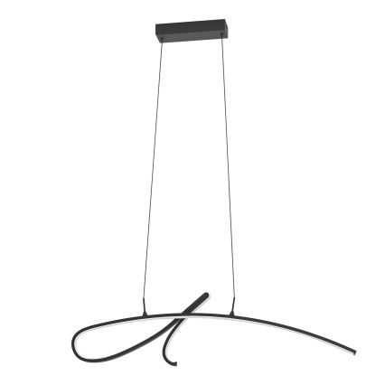 Eglo - Lámpara colgante LED con cable LED/20W/230V 2700/4000/6500K negra