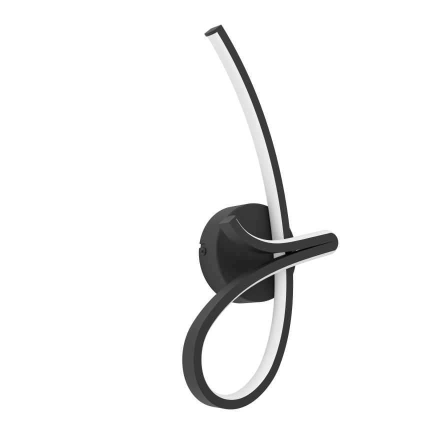 Eglo - Aplique de pared LED 12W/230V 2700/4000/6500K negro