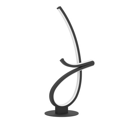 Eglo - Lámpara de mesa LED LED/12W/230V 2700/4000/6500K negra